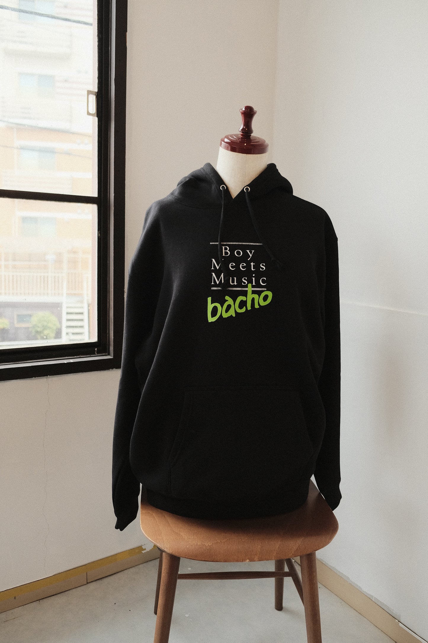 Boy Meets Music Hoodie (Black)