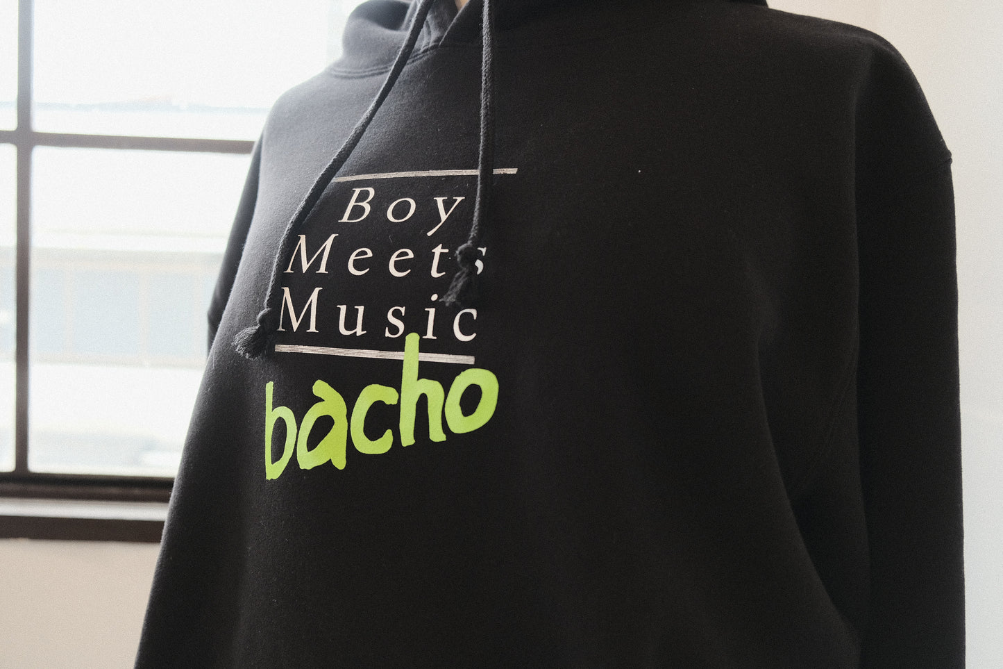 Boy Meets Music Hoodie (Black)