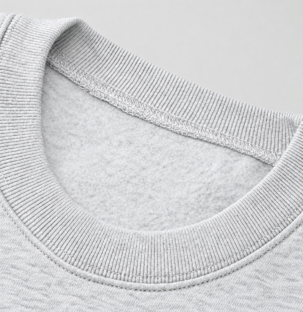 【予約販売商品】刺繍ロゴ Crewneck Sweat (Sumi / Ash)