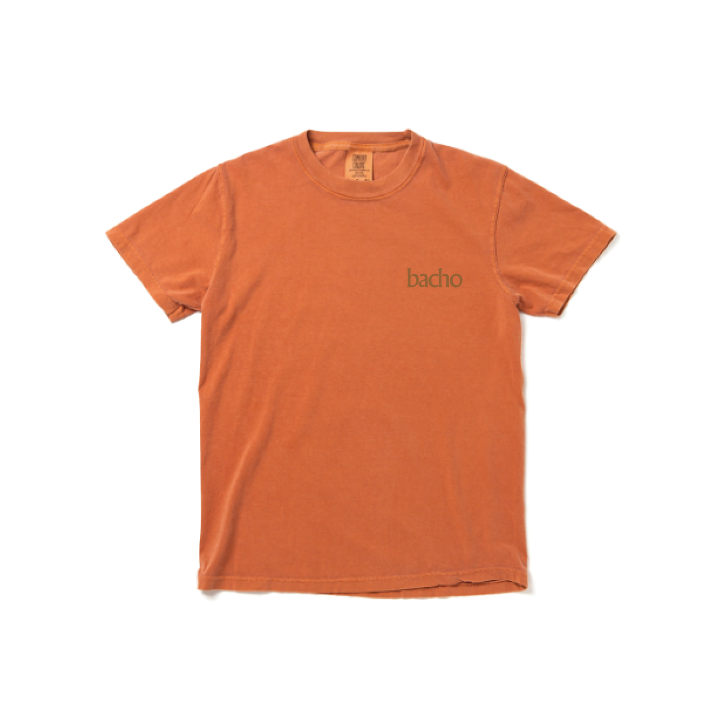 刺繍 Logo Garment Dye T-shirts(Orange)