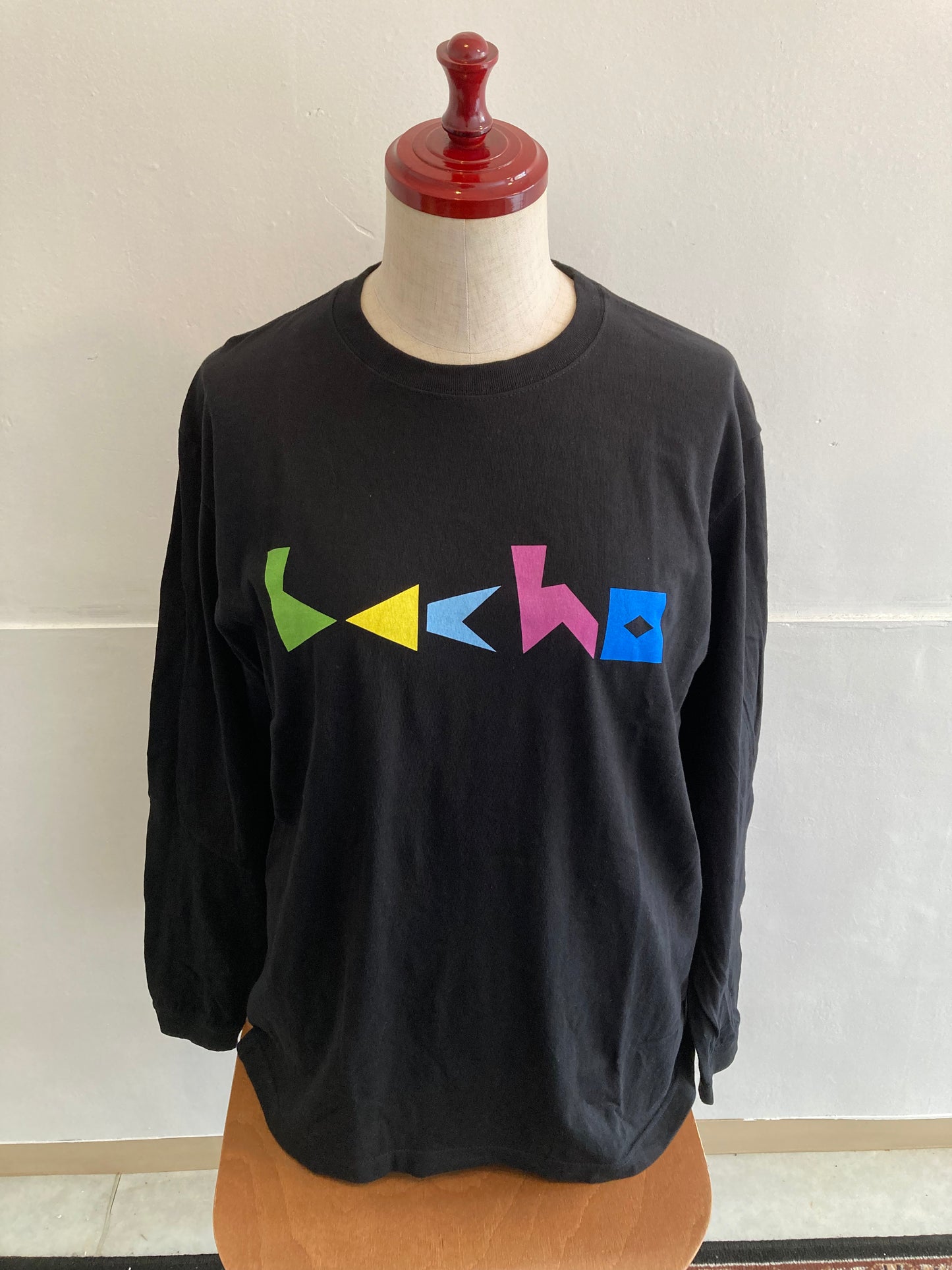 Colorful Logo Long Sleeve (Black)