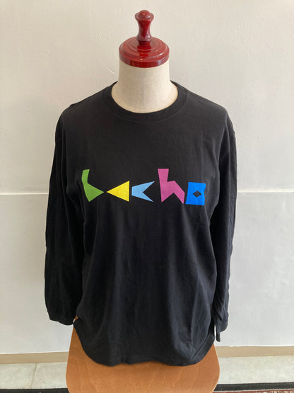 Colorful Logo Long Sleeve (Black)