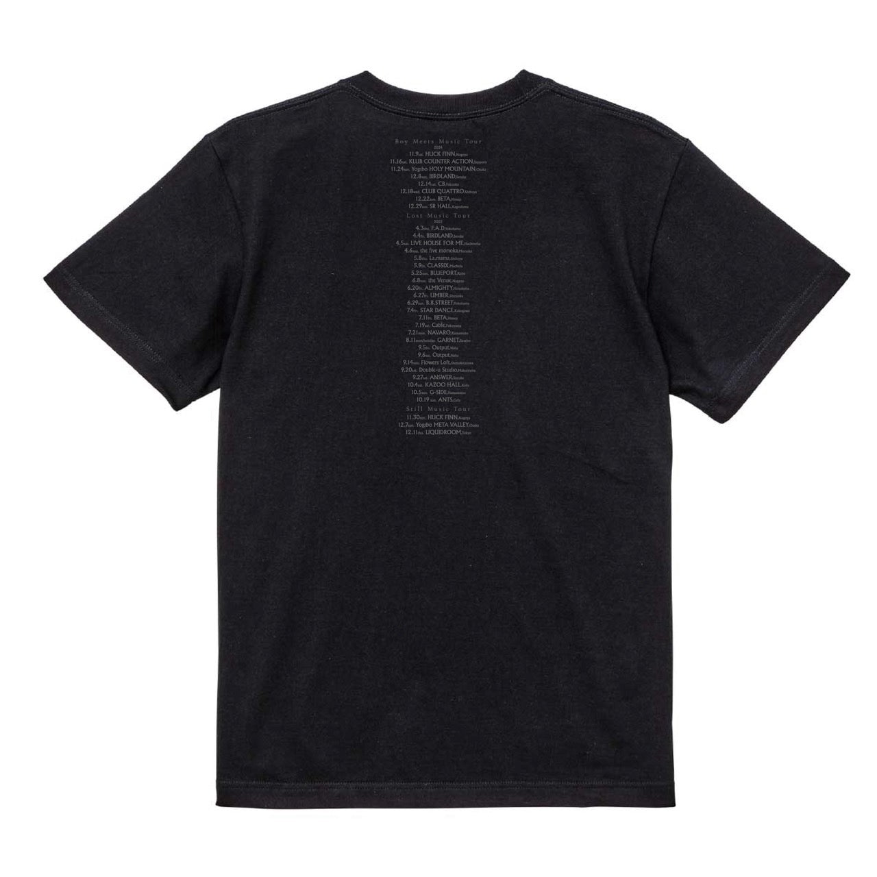 Still Music Tour T-shirt (Black)