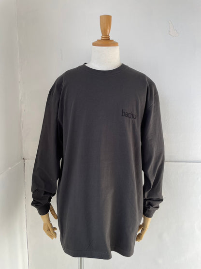 刺繍 Long Sleeve T-shirts 2026 (Black)