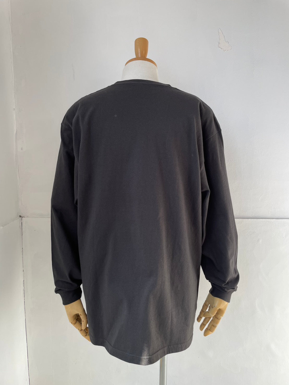刺繍 Long Sleeve T-shirts 2026 (Black)