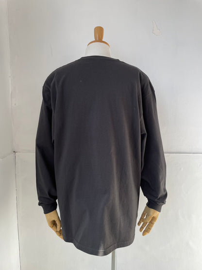 刺繍 Long Sleeve T-shirts 2026 (Black)