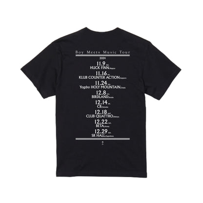 Boy Meets Music Tour T-shirt (Black)