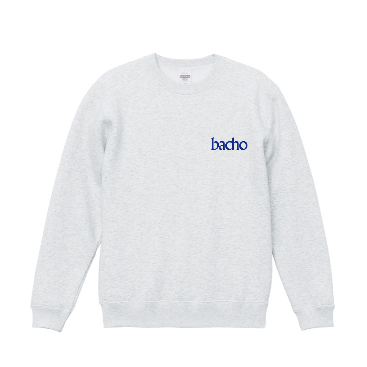 【予約販売商品】刺繍ロゴ Crewneck Sweat (Sumi / Ash)